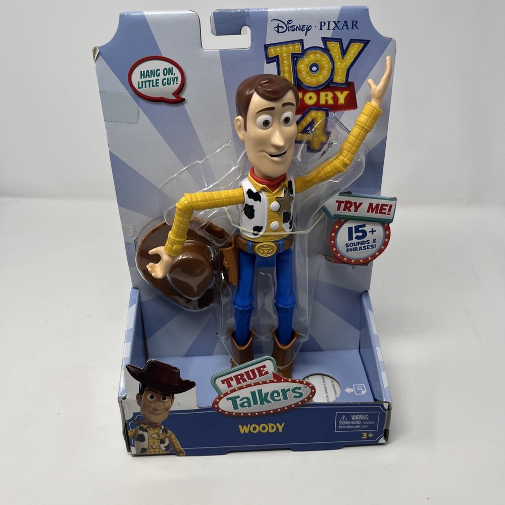 Woody Disney Pixar Toy Story 4 True Talkers New In Box 2018